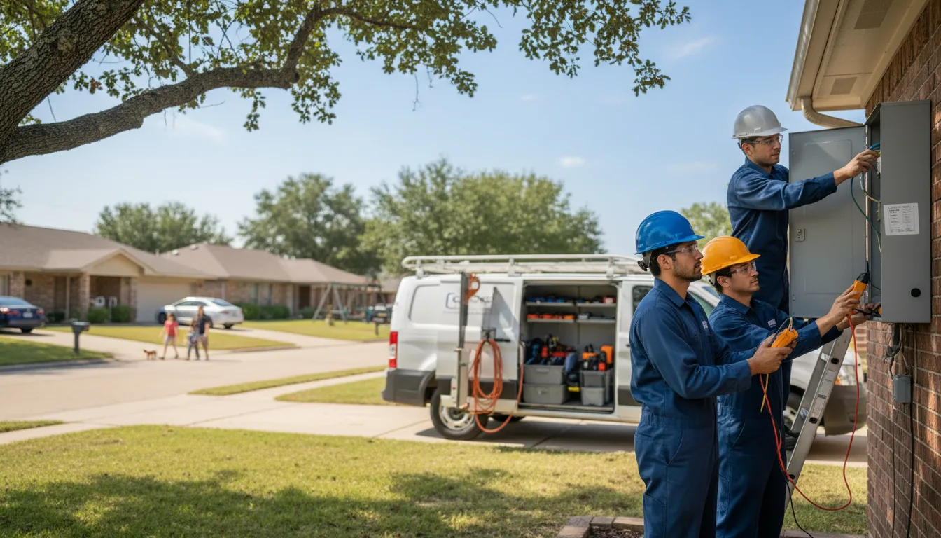 Certified electrician providing emergency electrical services in Ewing, MO